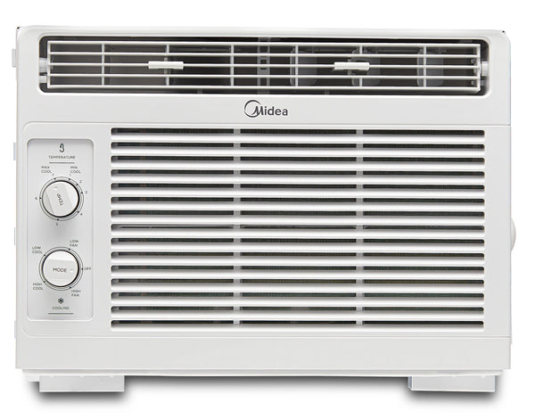 Midea 5, 000 BTU 150 Sq Ft Mechanical Window Air Conditioner, White, MAW05M1WWT, New
